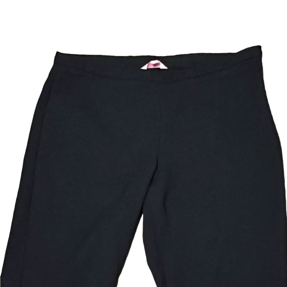 Lilly Pulitzer Alessia stretch dinner pants in black with side zipper closure - Picture 5 of 11